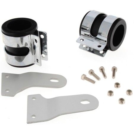 Soportes de faro delantero 45MM Largo 90MM - motoscamaralweb.com