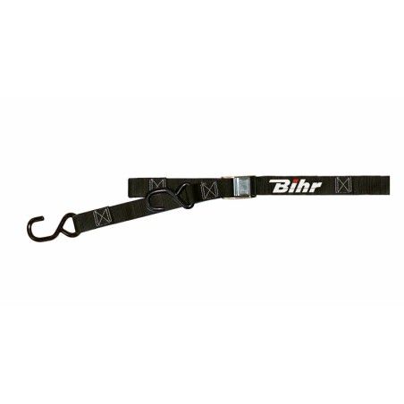 Correas con hebilla bicolores BIHR negro - motoscamaralweb.com