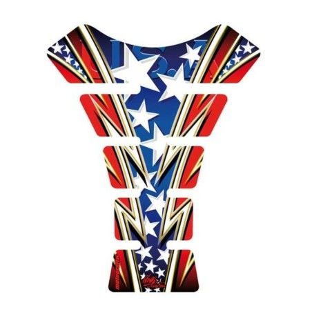 Protector de depósito Motografix STREET 1 pieza Bandera USA - motoscamaralweb.com