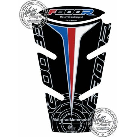 Protector de depósito Motografix F800R negro/azul/rojo/blanco - motoscamaralweb.com