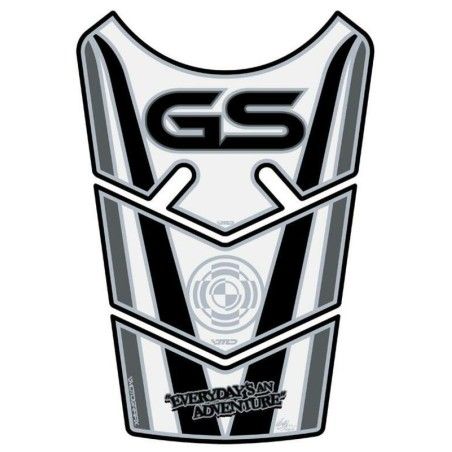 Protector de depósito Motografix R1200GS blanco - motoscamaralweb.com