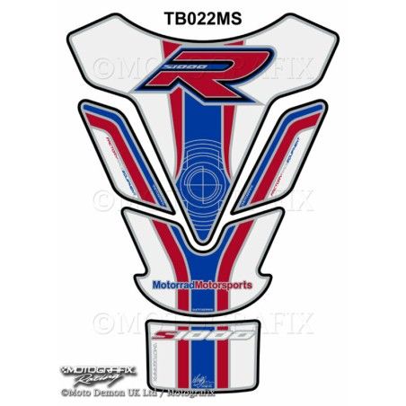 Protector de depósito Motografix BMW S1000R 5 piezas Motorsport - motoscamaralweb.com