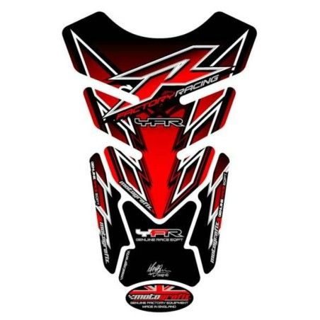 Protector de depósito Motografix YAMAHA 4 piezas Rojo - motoscamaralweb.com