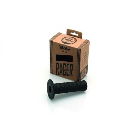 Puños Vintage Bihr Chesterfield Color negro 1''- motoscamaralweb.com