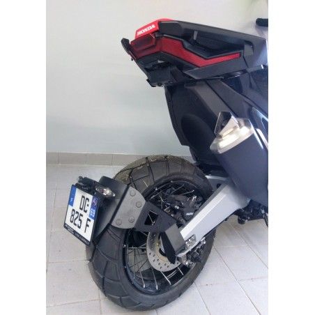 Portamatrículas a la rueda Honda X-ADV negro - motoscamaralweb.com
