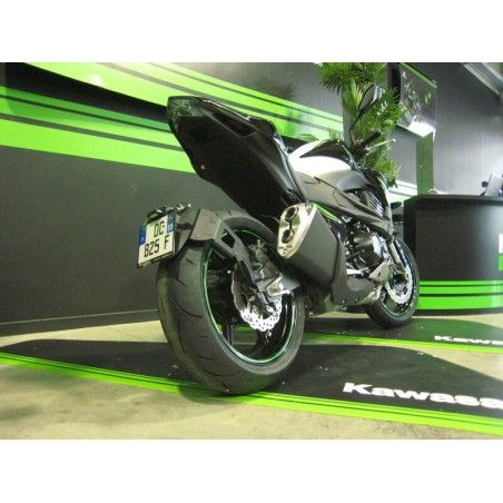 Portamatrículas a la rueda Kawasaki Z800 negro - motoscamaralweb.com