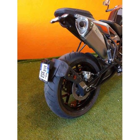 Portamatrículas KTM 790 DUKE negro - motoscamaralweb.com