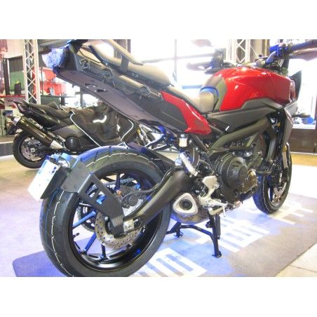 Portamatrículas a la rueda Yamaha MT-09 negro - motoscamaralweb.com