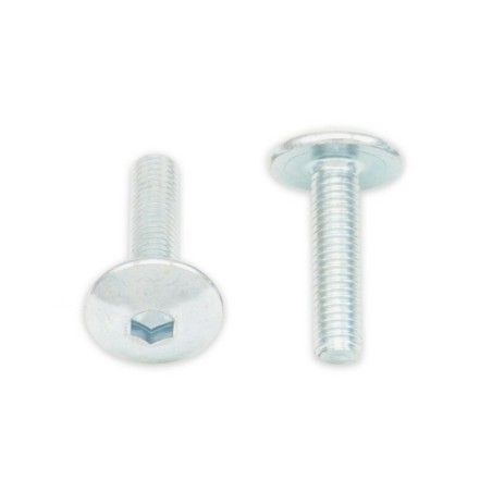 Tornillos cabeza redonda plana BOLT M5 x 0.80 x 12mm - motoscamaralweb.com