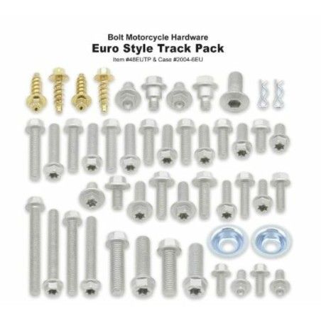 Kit de tornillería Bolt Track Pack motos europeas - motoscamaralweb.com