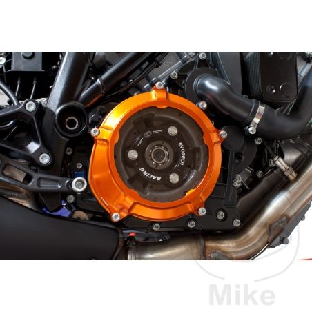 Tapa de Embrague Evotech Naranja | Motos Camaral