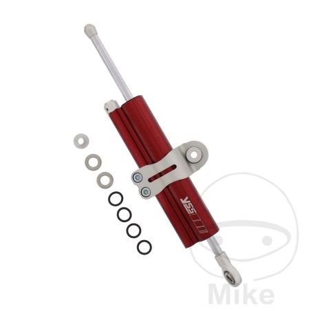 Amortiguador de Dirección YSS 90 mm Rojo | Motos Camaral