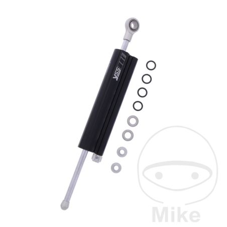 Amortiguador de Dirección YSS 90 mm Negro | Motos Camaral