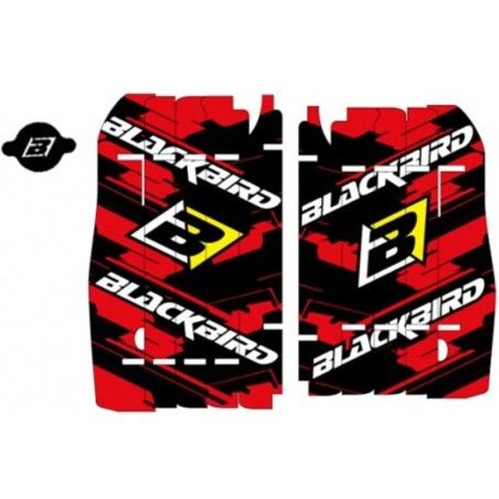 Adhesivos para rejillas de radiador Blackbird Honda A104 - motoscamaralweb.com