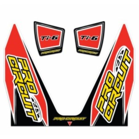 Adhesivo de escape Ti-6 - motoscamaralweb.com