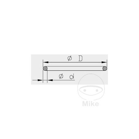 O-Ring 3.5X33.5 mm Kayaba | Recambios | Motos Camaral