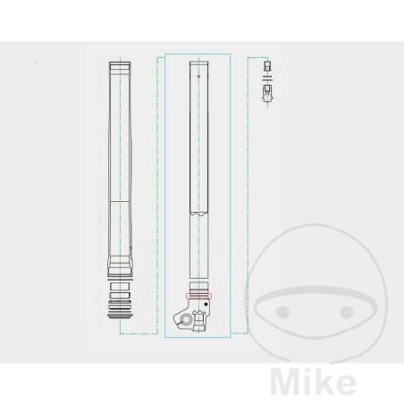 O-Ring Base Horquilla Kayaba 3x34.5 mm | Motos Camaral