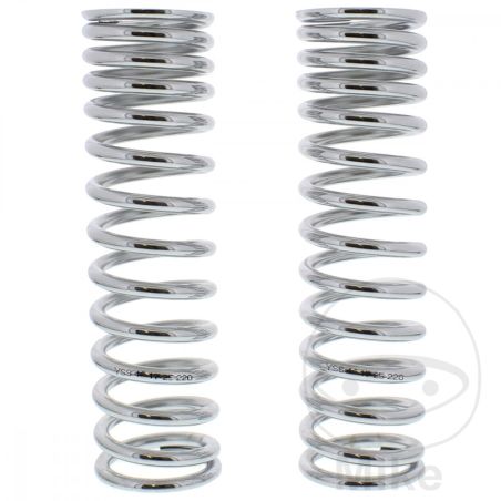 Muelles Twin Cromado YSS 46-17-25-220 | Motos Camaral