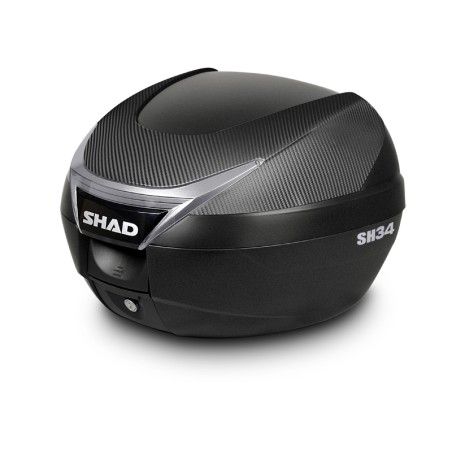 Tapa SHAD SH34 GRIS CARBONO - motoscamaralweb.com