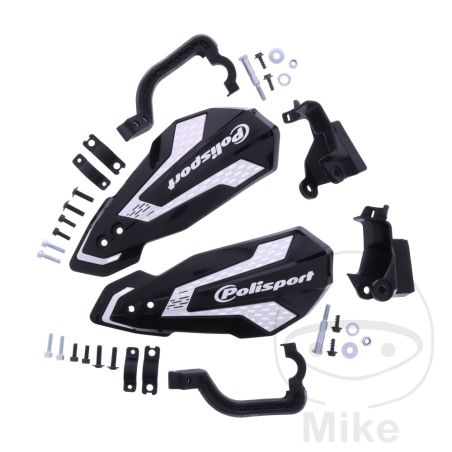 Paramanos MX Flow Negro/Blanco | Acerbis | Motos Camaral