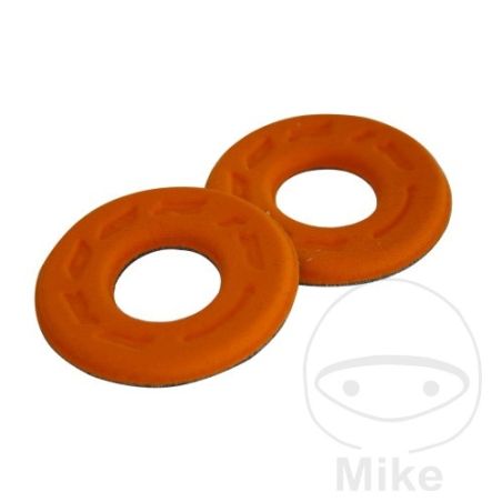 Donuts de Espuma Naranja Puño | Motos Camaral
