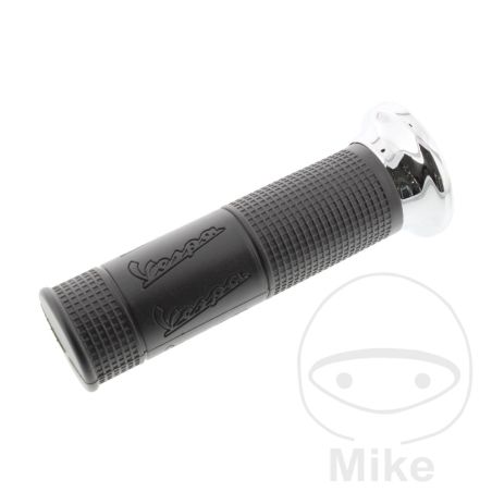 Puño Izquierdo OEM Negro y Cromado D.24mm | Motos Camaral