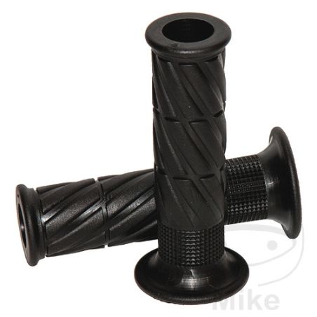 Puños Negros D.22/24 mm Abiertos | Motos Camaral