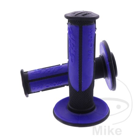 Puños Moto Negro/Azul D.22/25mm | Motos Camaral