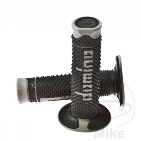 Puños Domino A260 Negro Gris 22/26 mm | Motos Camaral