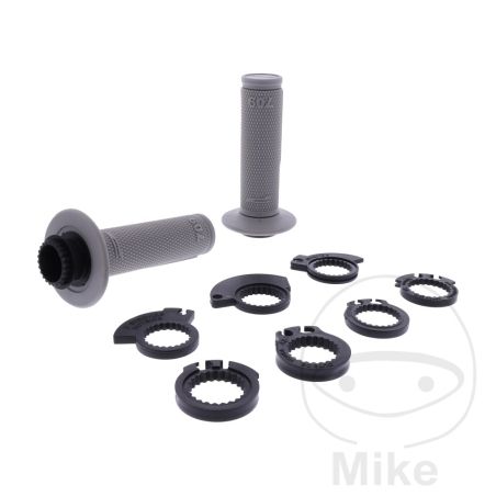 Puños Moto Cerrados 709 Gris D.22/25mm | Motos Camaral