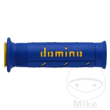 Puños Domino A250 Azul/Amarillo 22/26mm | Motos Camaral