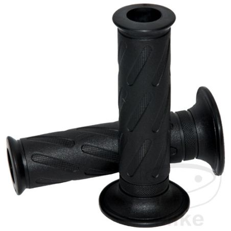 Puños Negros D.22/24 mm Abiertos | Motos Camaral