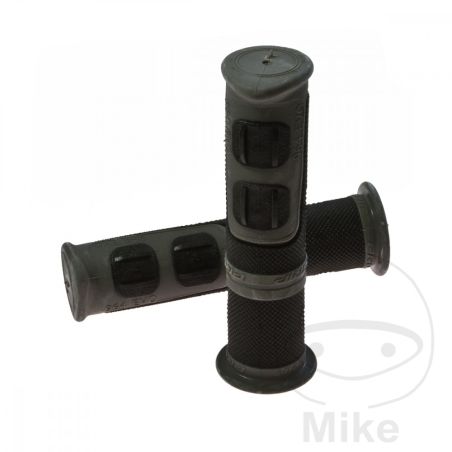Puños 964 ATV Negro/Gris 22mm Cerrados | Motos Camaral