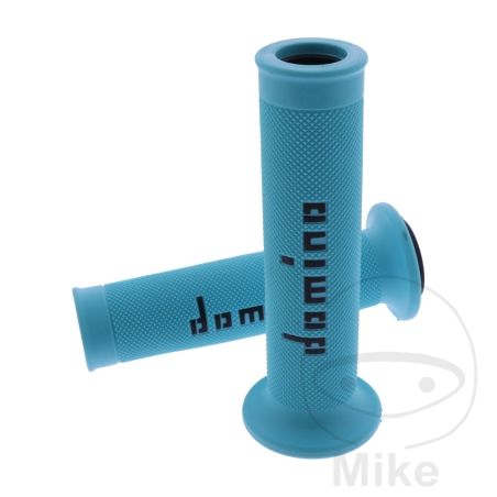 Puños A010 Cyan/Negro Domino 22/26mm | Domino | Motos Camaral