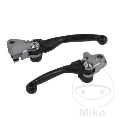 Juego Manetas Pivot Negro Irrompible | Motos Camaral