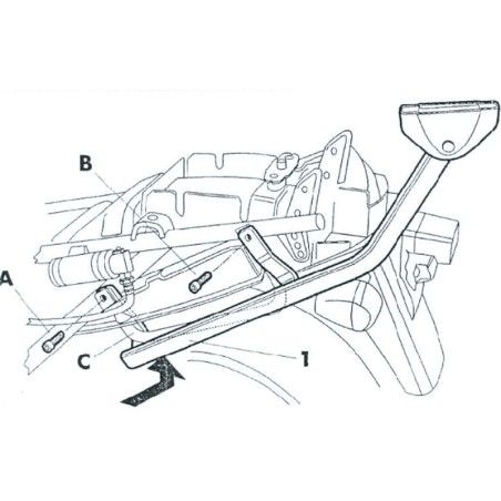Fijaciones Top SHAD SU.GSX750/600 F98 - motoscamaralweb.com