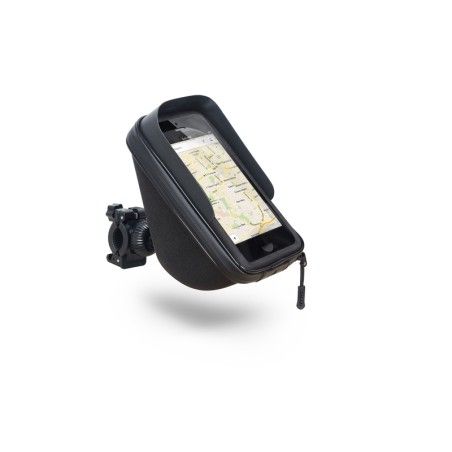 Soporte al manillar + funda + bolsillo 1L para Smartphone 6.6 - motoscamaralweb.com