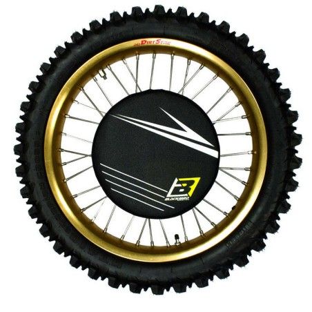 Fundas protectoras disco de freno BLACKBIRD Ø270 mm - negro - 2 piezas - motoscamaralweb.com