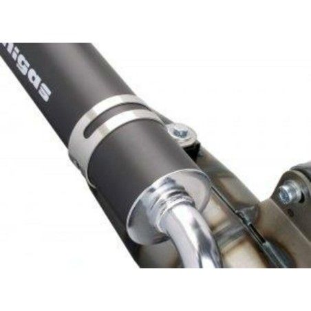 Abrazadera sujeción silencioso TECNIGAS E-NOX - motoscamaralweb.com