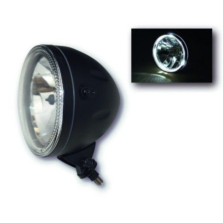 Faro delantero BIHR marco LED negro - motoscamaralweb.com