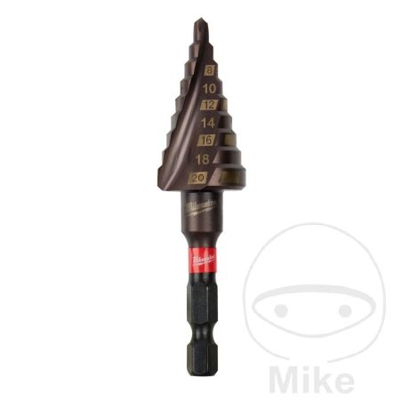 Broca de Pasos 4-20 mm HEX | Motos Camaral