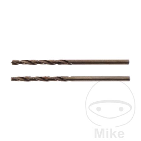 Broca Espiral Metal 2.5 HSSE-CO 2 pzas | Motos Camaral