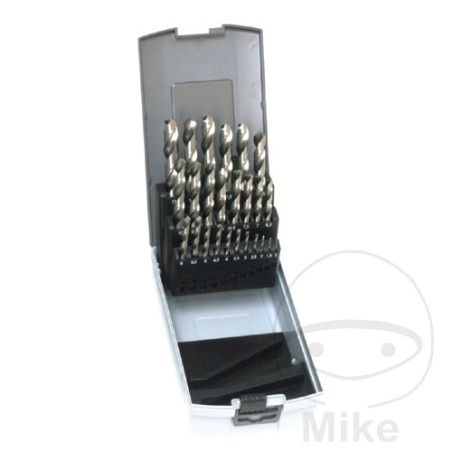 Juego Brocas Espirales Metal HSS 25 Pzs | Motos Camaral