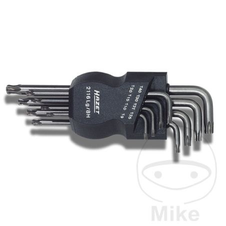 Juego Llaves Torx T9-T40 Cabeza Esférica | Motos Camaral