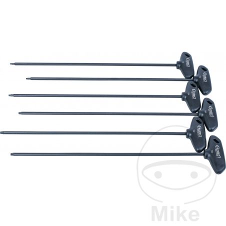Juego Destornilladores Torx T10-T30 Mango T | Motos Camaral