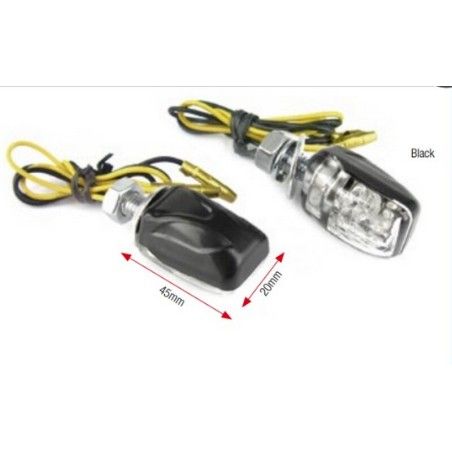 Juego de intermitentes LED BIHR Shell - motoscamaralweb.com