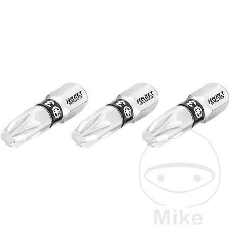 Puntas Cruz PZ3 1/4" 25 mm 3 pzas | Motos Camaral