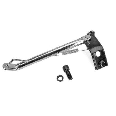 Caballete lateral V PARTS cromado - motoscamaralweb.com