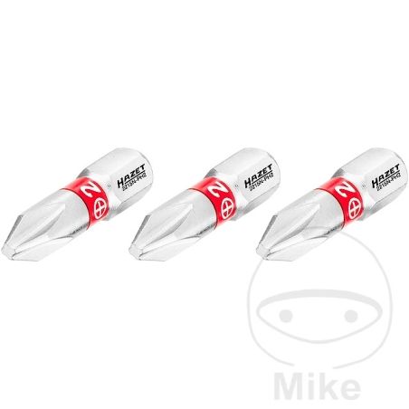 Puntas de destornillador PH2 25 mm 3 pzas | Motos Camaral