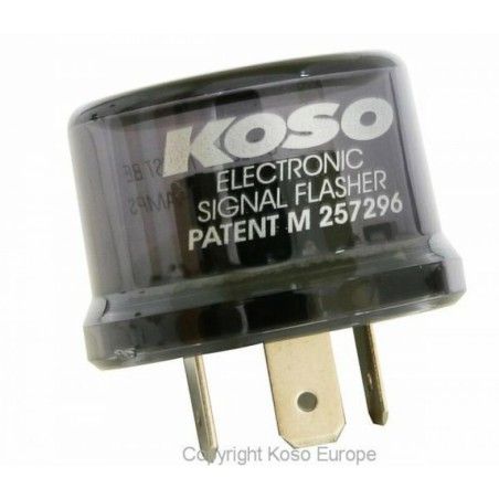 Relé para intermitentes KOSO 12V / 15A - motoscamaralweb.com